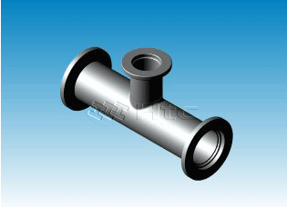 HTC KF25-KF50 KF異徑三通-真空連接件計(jì)