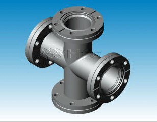 HTC CF16-CF150 CF四通（固定）-真空連接件計