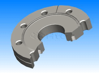 HTC CF35-CF250轉(zhuǎn)換法蘭異徑轉(zhuǎn)接-真空連接件計