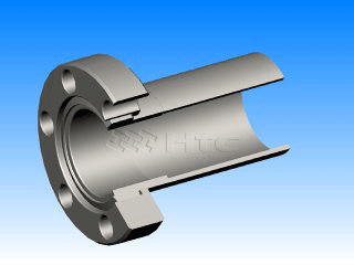 HTC CR16-CR200對焊法蘭旋轉(zhuǎn)式-真空連接件計